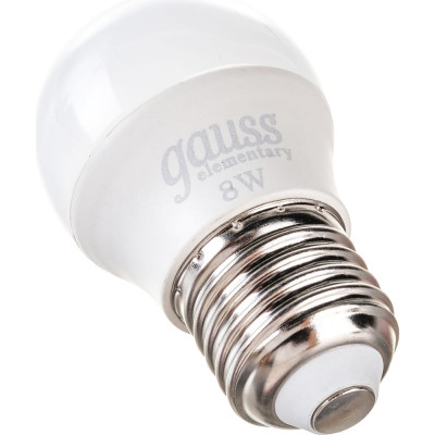 Лампа Gauss LED Elementary Шар 53238