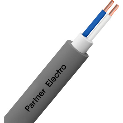 Партнер-электро кабель nym 2x2,5 гост /50м/ p100g-02n06-c050
