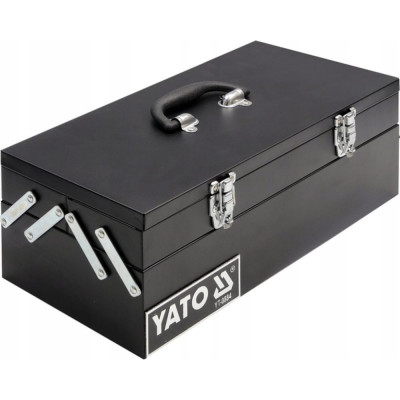 Двухъярусный металлический ящик для инструмента YATO YT-0884