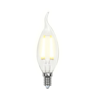 Светодиодная лампа Uniel LED-CW35-6W/WW/E14/FR PLS02WH UL-00000306