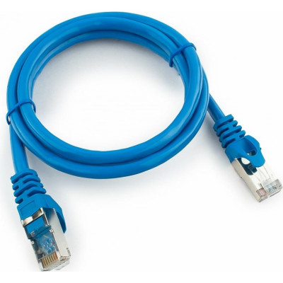 Литой многожильный патч-корд Cablexpert FTP PP6-1M/B