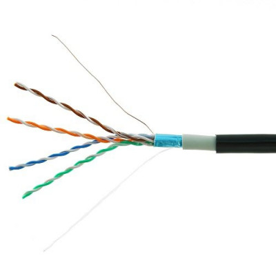 Одножильный кабель Cablexpert FTP5e FPC-5051E-SO-OUT