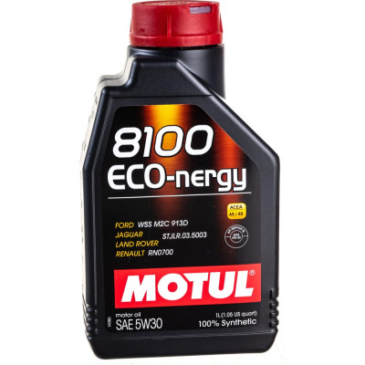 Синтетическое масло MOTUL 8100 ECO-nergy 5W30 102782