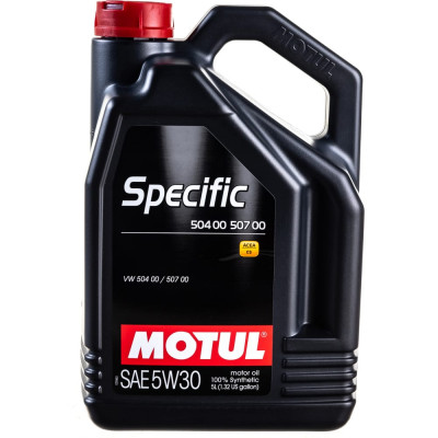 Синтетическое масло MOTUL Specific VW 504 00 507 00 5W30 106375