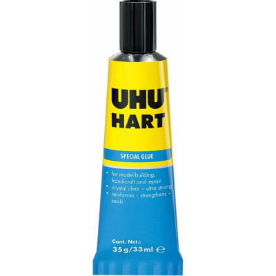 Клей для жестких пластиков UHU HART 40936