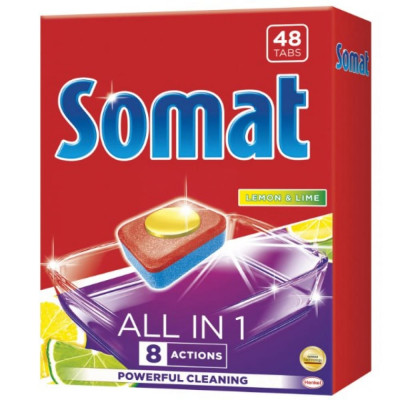 Таблетки для посудомоечных машин SOMAT All-in-1 2359002 606078