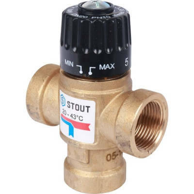 Термостатический клапан STOUT SVM-0110-164320