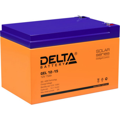 Аккумулятор DELTA GEL 12-15
