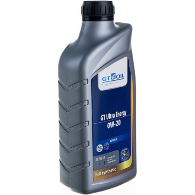 Масло GT OIL Ultra Energy SAE 0W-20 API SN/GF-5 8809059408896