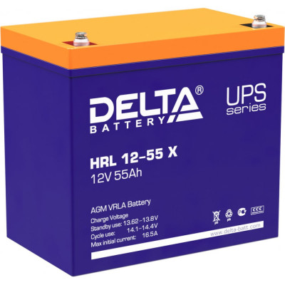 Аккумулятор DELTA HRL 12-55 Х
