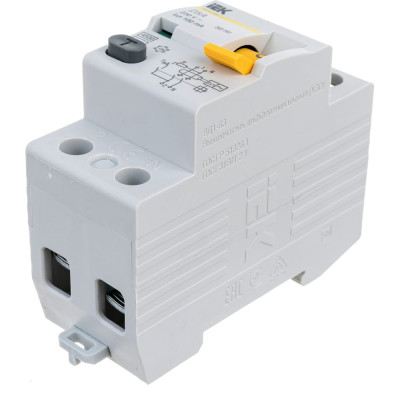 Выключатель дифференциального тока IEK ВД1-63 MDV10-2-025-100