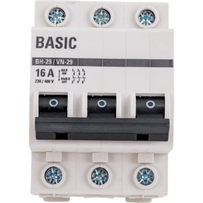 Выключатель нагрузки EKF ВН-29 Basic SL29-3-16-bas