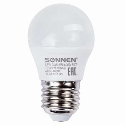 Светодиодная лампа SONNEN 453700