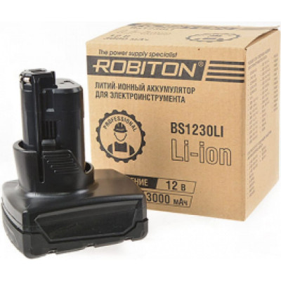 Аккумулятор для электроинструментов Bosсh Robiton BS1230LI 16525