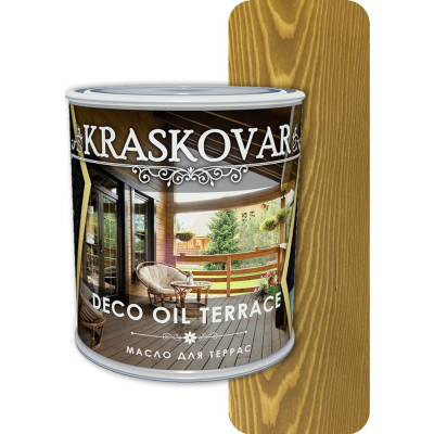 Масло для террас Kraskovar Deco Oil Terrace 1130