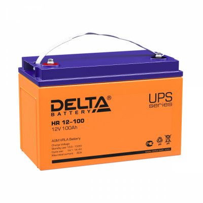Батарея аккумуляторная DELTA HR 12-100 L