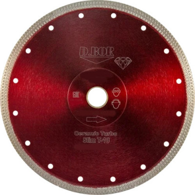 Диск алмазный D.BOR Ceramic Turbo Slim T-10 CTS-T-10-0300-030