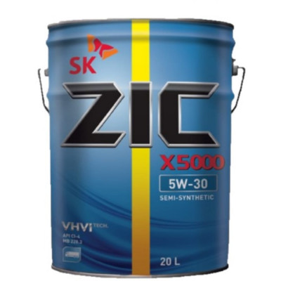 Полусинтетическое масло для грузового авто zic X5000 5w30 192663