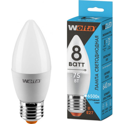 Светодиодная лампа Wolta 30WC8E27