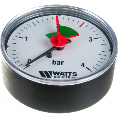 Аксиальный манометр Watts F+R101 10008090
