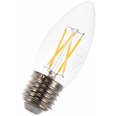 Светодиодная лампа Sweko 17LED-C35-4W-230-4000K-E27-CL