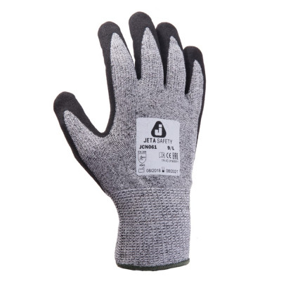 Промышленные трикотажные перчатки Jeta Safety JCN061-9/L