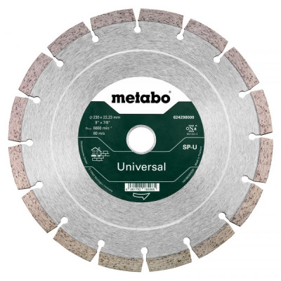 Универсальный сегментированный круг алмазный Metabo 624298000