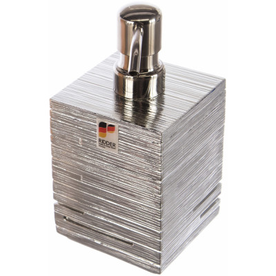 Дозатор для жидкого мыла RIDDER Brick Silver 22150527