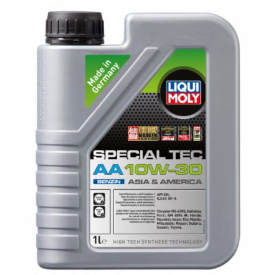 НС-синтетическое моторное масло LIQUI MOLY Special Tec AA Benzin 10W-30 21336