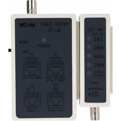 LAN тестер для BNC VCOM ST-45 D1930