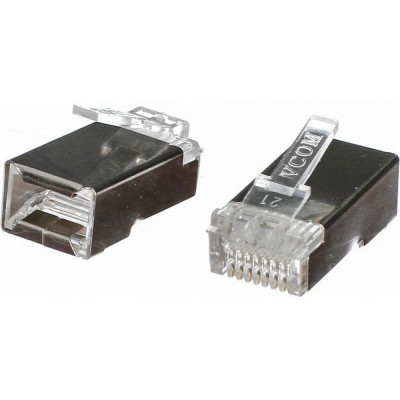 Экранированные коннекторы для FTP кабеля VCOM VNA2230-1/100