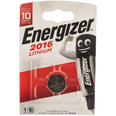 Батарейка Energizer Lithium CR2016 7638900083002
