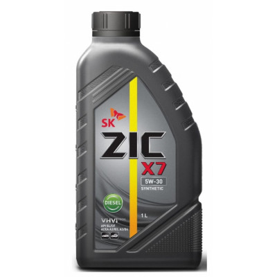 Синтетическое масло для легковых авто zic X7 5w30 Diesel SL/CF A3/B3, A3/B4 132610