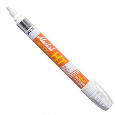 Термостойкий маркер-краска Markal до 1000C 3 мм, белый 97301