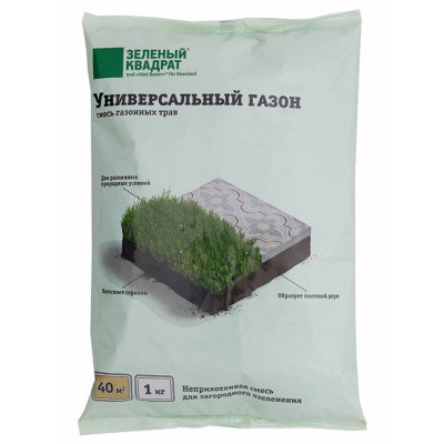 Семена газона Зеленый квадрат Универсальный 4607160331157