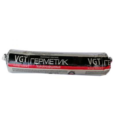 Акриловый паропроницаемый герметик мастика для внутренних и наружных работ VGT 11604936