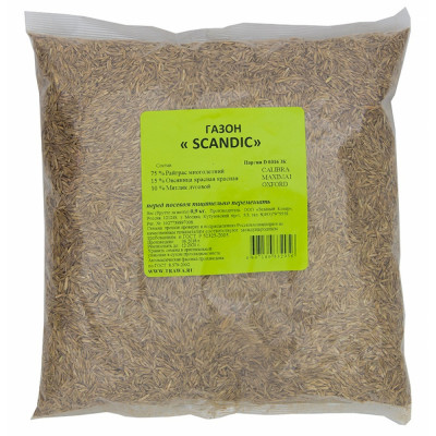 Семена газона Зеленый ковер SCANDIC 4607160332956