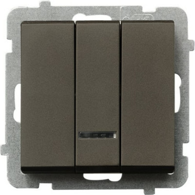 Трехклавишный выключатель Ospel Sonata LP-13RS/m/40