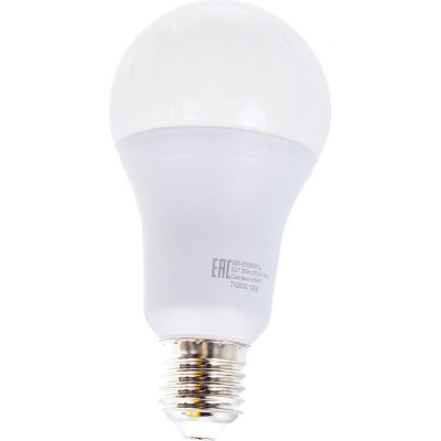 Светодиодная лампа Eurolux LL-E-A70-20W-230-2,7K-E27 76/2/21