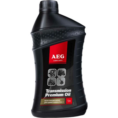 Трансмиссионное масло AEG Lubricants Transmission Premium Oil SAE 80W85 API GL-4 32364