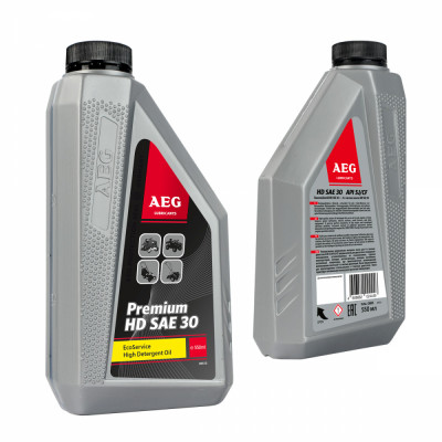 Четырехтактное минеральное масло AEG Lubricants Premium HD SAE 30 API SJ/CF 30634