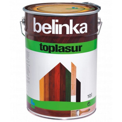 Лазурное покрытие для защиты древесины Belinka TOPLASUR 51512