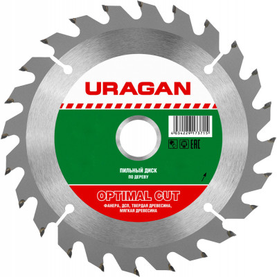 Пильный диск по дереву Uragan Optima 36801-140-20-20_z01