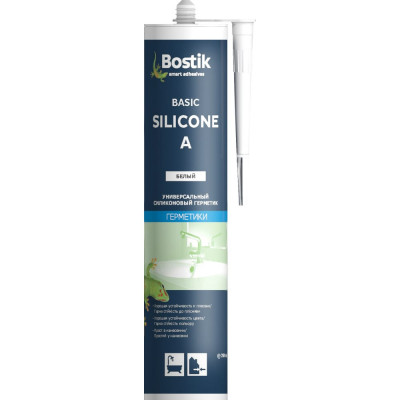 Универсальный силиконовый герметик Bostik Basic Silicone A 30607609