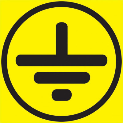 Символ заземления Стандарт Знак Z08 00-00035388