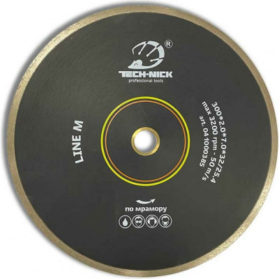Сплошной алмазный диск по мрамору TECH-NICK LINE M 041000385