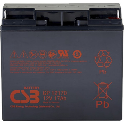 Аккумулятор для ИБП CSB GP12170 GP12170B3CSB