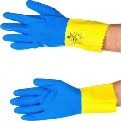 Латексные перчатки Delta Plus VE330 VE330BJ09
