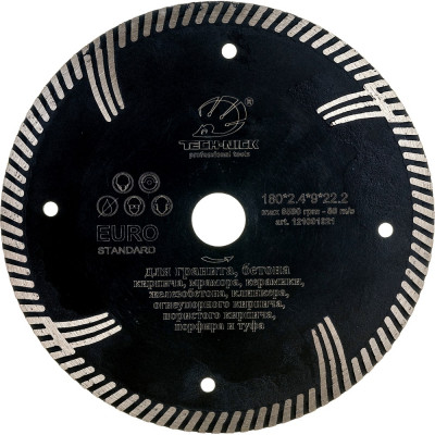 Турбо алмазный диск по граниту TECH-NICK EURO STANDART 121001021