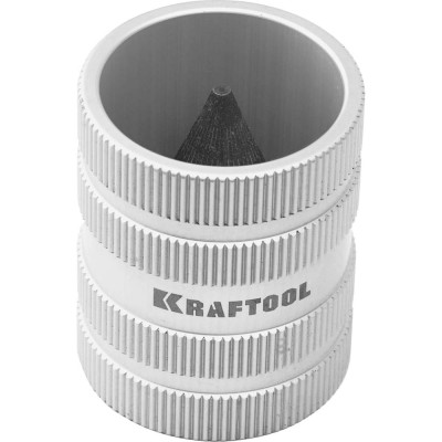 Внутренний внешний универсальный фаскосниматель для труб из нержавеющей стали меди пластика KRAFTOOL Expert 23790-35
